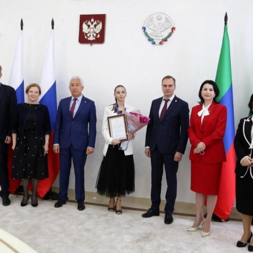 Встреча призеров Национального Чемпионата WORLD Skills Russia с Главой Дагестана